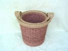 Round Baskets Woven By Rattan